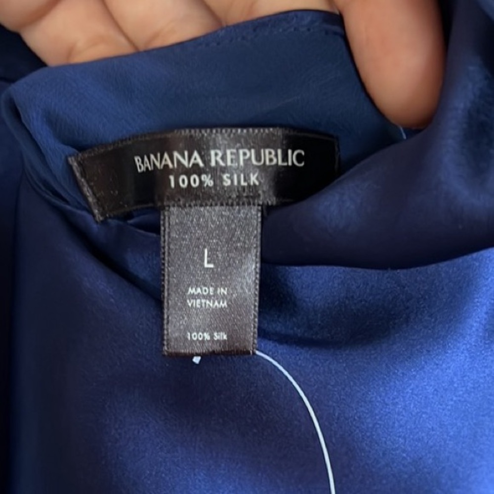 Banana Republic Silk Halter Mini Dress - Picture 3 of 3